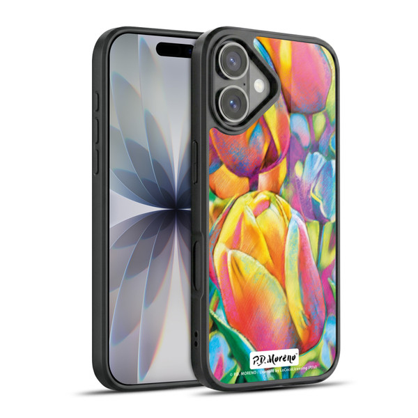 P.D. Moreno Assorted Design Tulips Gel Armour Case For Apple iPhone 17