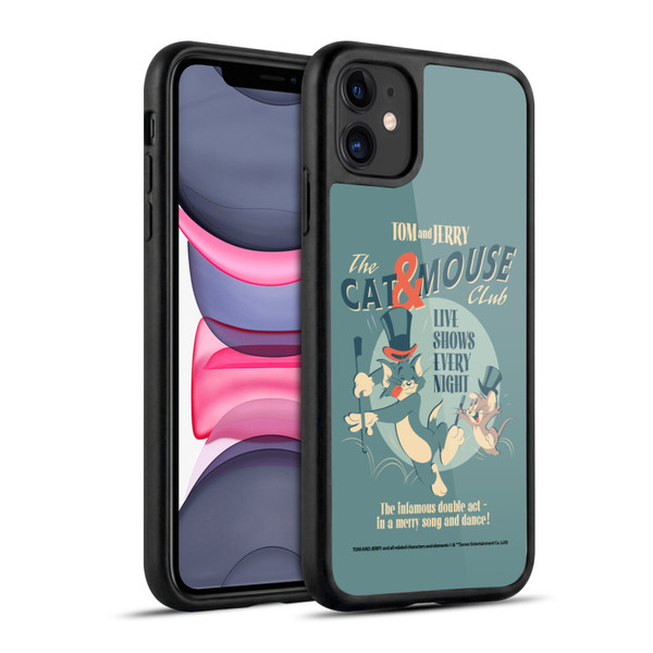Tom and Jerry Retro Cat & Mouse Club Gel Armour Case For Apple iPhone 11