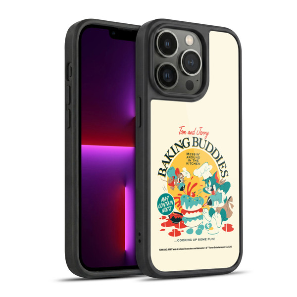 Tom and Jerry Retro Baking Buddies Gel Armour Case For Apple iPhone 13 Pro