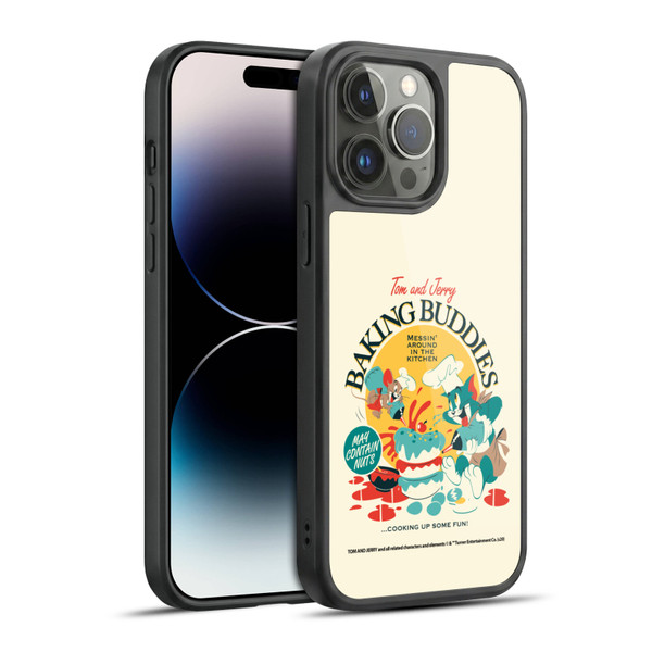 Tom and Jerry Retro Baking Buddies Gel Armour Case For Apple iPhone 14 Pro Max