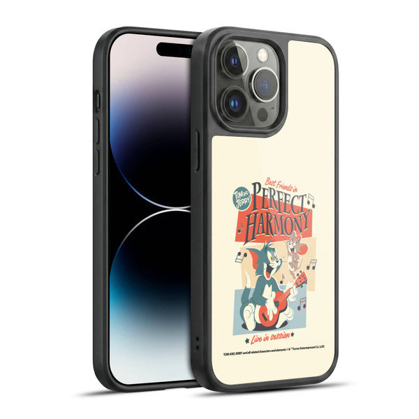 Tom and Jerry Retro Perfect Harmony Gel Armour Case For Apple iPhone 14 Pro Max