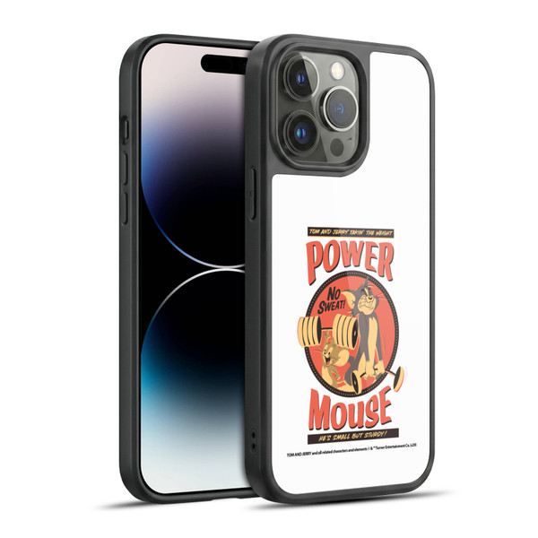 Tom and Jerry Retro Power Mouse Gel Armour Case For Apple iPhone 14 Pro Max