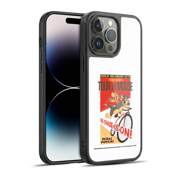Tom and Jerry Retro Tour De Mouse Gel Armour Case For Apple iPhone 14 Pro Max
