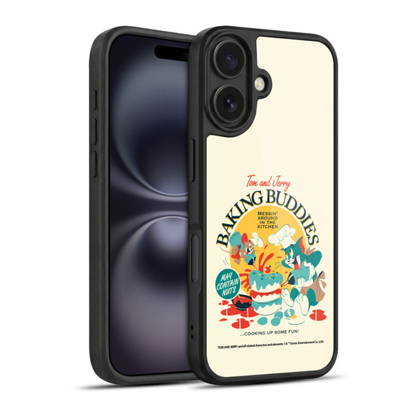 Tom and Jerry Retro Baking Buddies Gel Armour Case For Apple iPhone 16