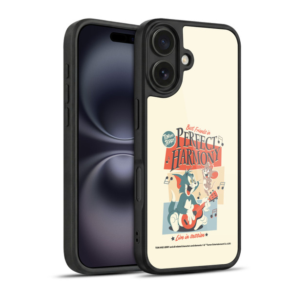 Tom and Jerry Retro Perfect Harmony Gel Armour Case For Apple iPhone 16