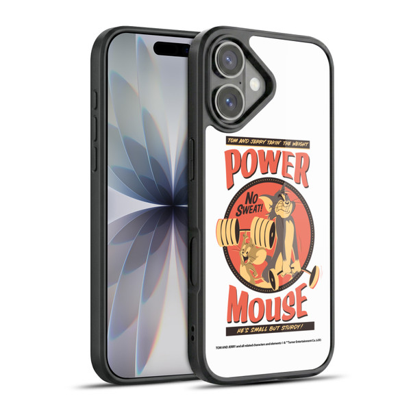 Tom and Jerry Retro Power Mouse Gel Armour Case For Apple iPhone 17
