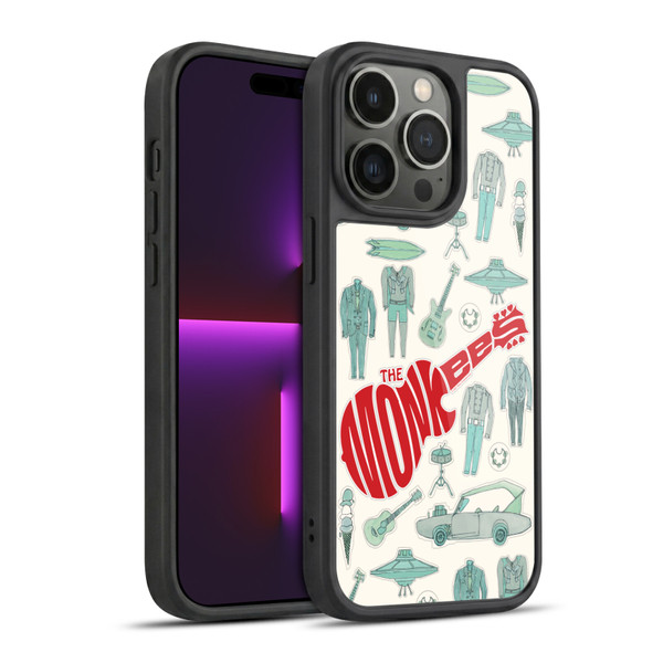 The Monkees Graphics Pattern Gel Armour Case For Apple iPhone 14 Pro