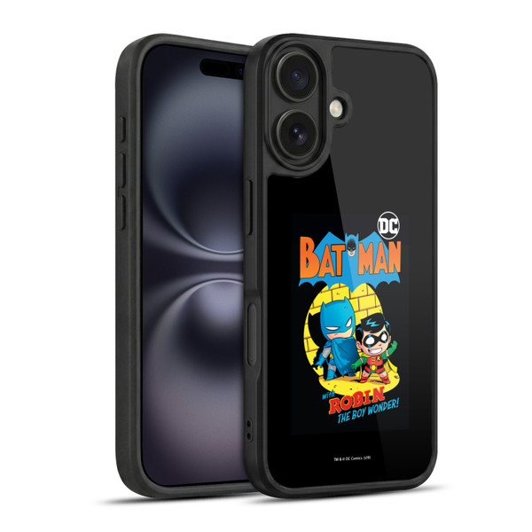 Super Friends DC Comics Toddlers Comic Covers Batman And Robin Gel Armour Case For Apple iPhone 16