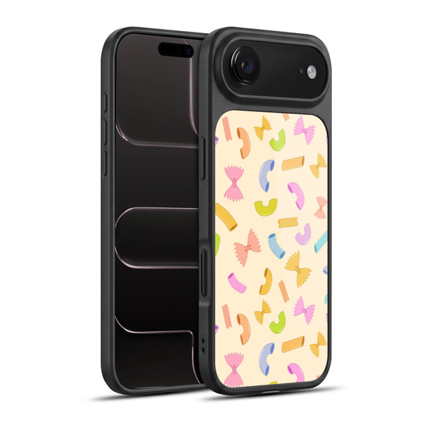 PLdesign Food Patterns Macaroni Pasta Colored Gel Armour Case For Apple iPhone 17 Air