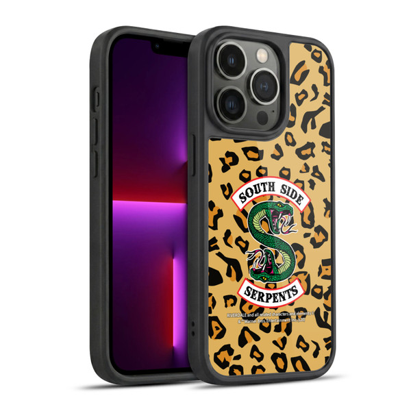 Riverdale South Side Serpents Leopard Logo Gel Armour Case For Apple iPhone 13 Pro