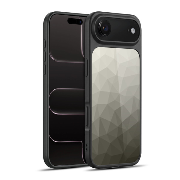 PLdesign Geometric Patterns Gray Gradient Mesh Gel Armour Case For Apple iPhone 17 Air