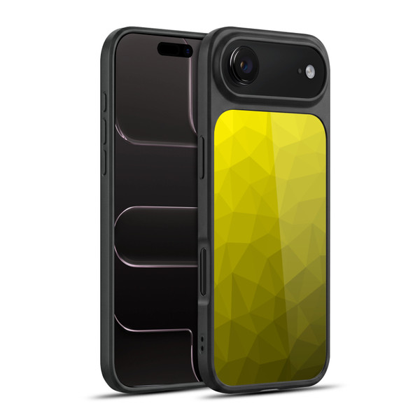 PLdesign Geometric Patterns Yellow Gradient Mesh Gel Armour Case For Apple iPhone 17 Air