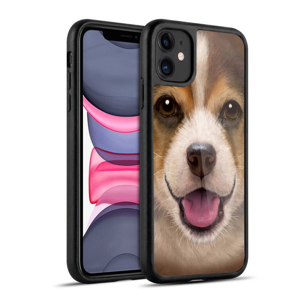 Vincent Hie Big Face Puppies Beagle Gel Armour Case For Apple iPhone 11