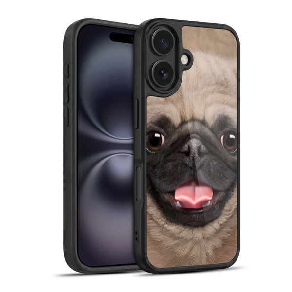 Vincent Hie Big Face Puppies Pug Gel Armour Case For Apple iPhone 16
