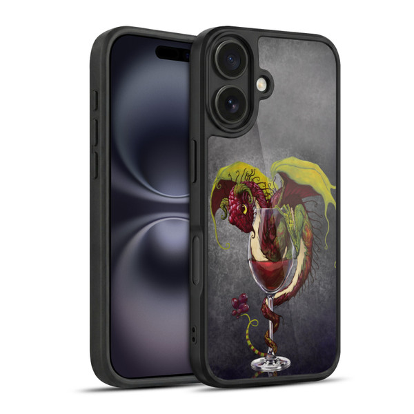 Stanley Morrison Dragons Red Wine Drink Gel Armour Case For Apple iPhone 16
