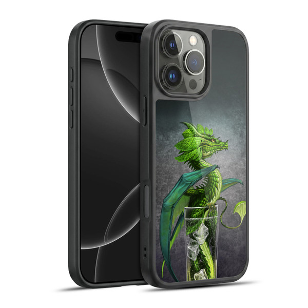 Stanley Morrison Dragons Green Mojito Drink Gel Armour Case For Apple iPhone 16 Pro Max
