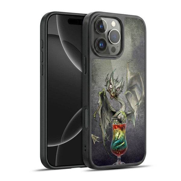 Stanley Morrison Dragons Green Zombie Drink Gel Armour Case For Apple iPhone 16 Pro Max