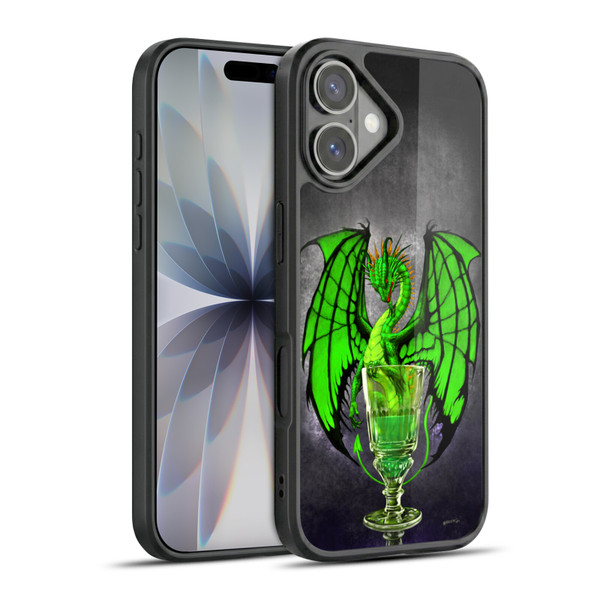 Stanley Morrison Dragons Absinthe Green Drink Gel Armour Case For Apple iPhone 17