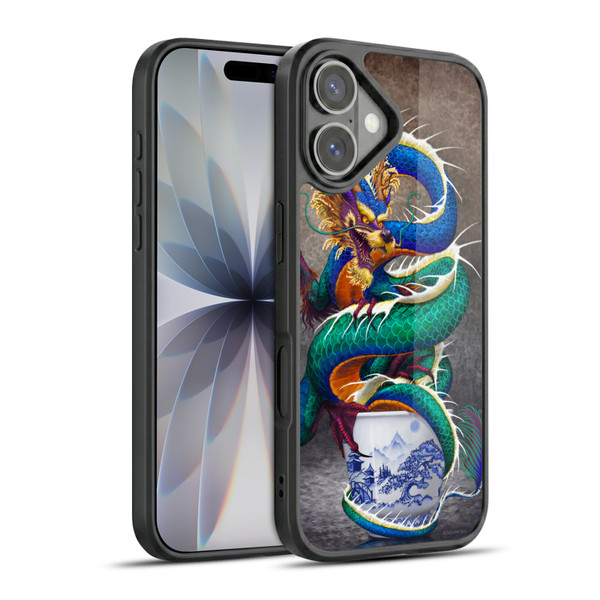 Stanley Morrison Dragons Asian Sake Drink Gel Armour Case For Apple iPhone 17