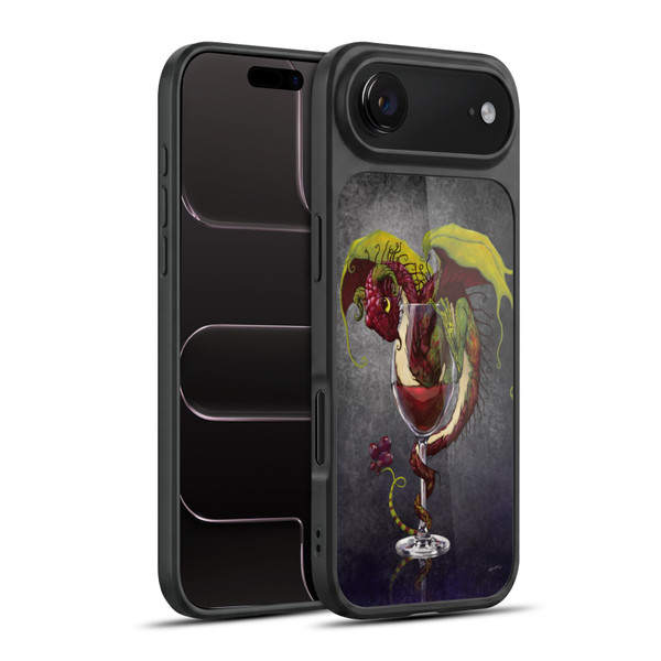 Stanley Morrison Dragons Red Wine Drink Gel Armour Case For Apple iPhone 17 Air