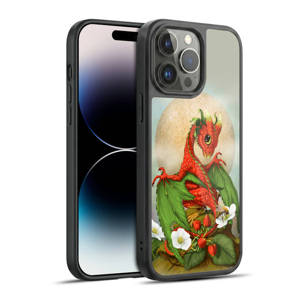 Stanley Morrison Dragons 3 Strawberry Garden Gel Armour Case For Apple iPhone 14 Pro Max