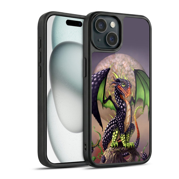 Stanley Morrison Dragons 3 Berry Garden Gel Armour Case For Apple iPhone 15