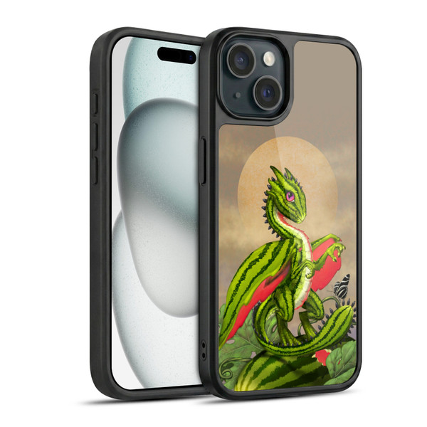 Stanley Morrison Dragons 3 Watermelon Garden Gel Armour Case For Apple iPhone 15