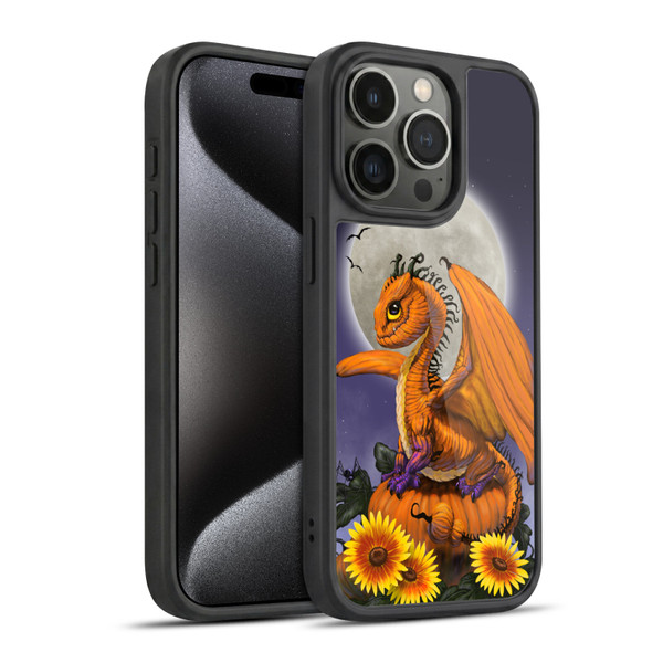 Stanley Morrison Dragons 3 Halloween Pumpkin Gel Armour Case For Apple iPhone 15 Pro