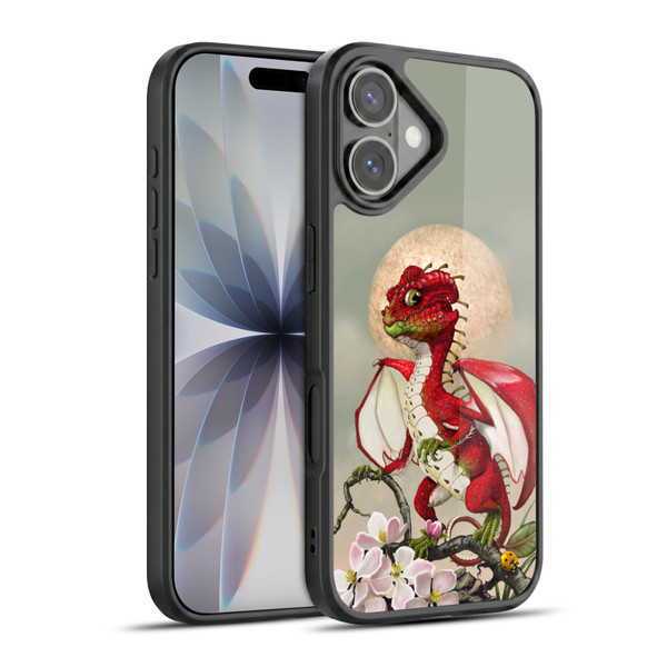 Stanley Morrison Dragons 3 Red Fruit Garden Gel Armour Case For Apple iPhone 17