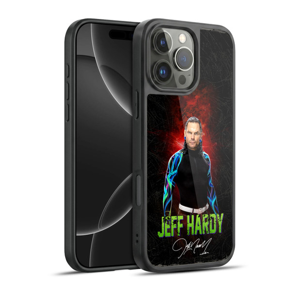 WWE Jeff Hardy LED Image 2 Gel Armour Case For Apple iPhone 16 Pro Max