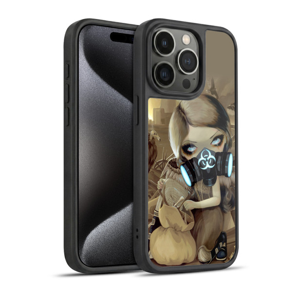 Strangeling Fairy Art Biohazard Gel Armour Case For Apple iPhone 15 Pro