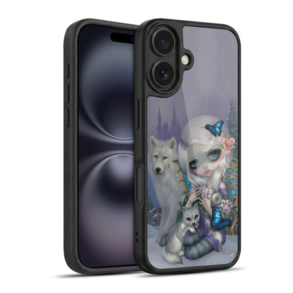 Strangeling Fairy Art Winter with Wolf Gel Armour Case For Apple iPhone 16