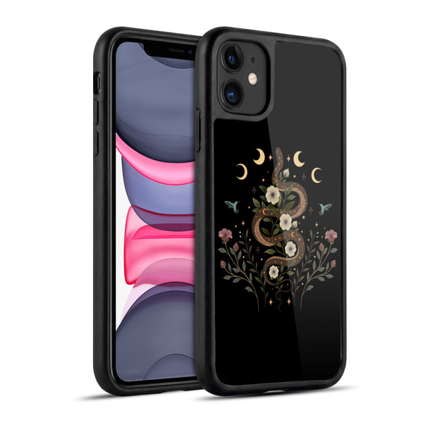 Episodic Drawing Illustration Animals Serpent Spell Gel Armour Case For Apple iPhone 11