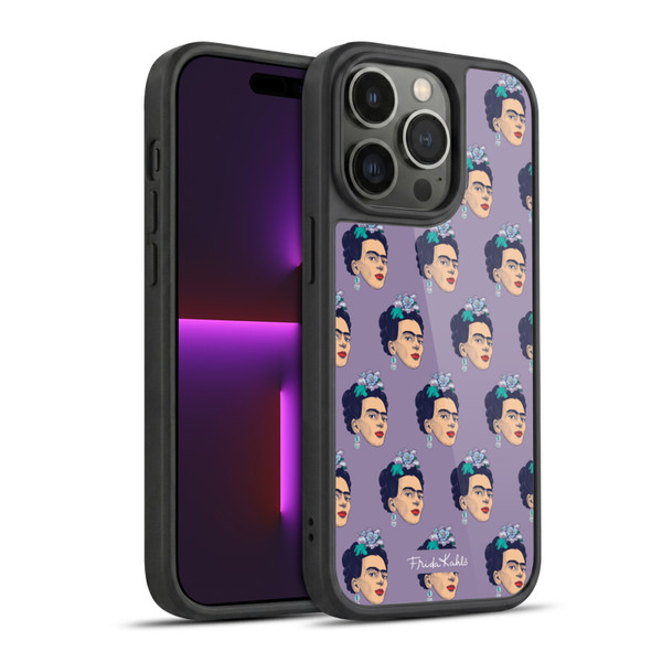 Frida Kahlo Sketch Pattern Gel Armour Case For Apple iPhone 14 Pro