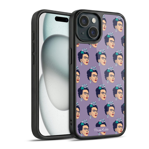 Frida Kahlo Sketch Pattern Gel Armour Case For Apple iPhone 15