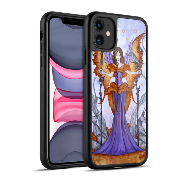 Amy Brown Elemental Series Raven Pixie Gel Armour Case For Apple iPhone 11