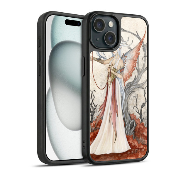 Amy Brown Elemental Series White Witch Gel Armour Case For Apple iPhone 15