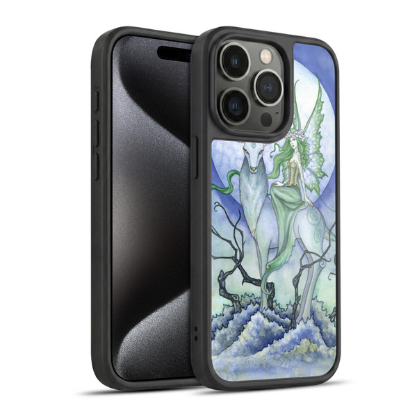 Amy Brown Elemental Series Midnight Fairy Gel Armour Case For Apple iPhone 15 Pro