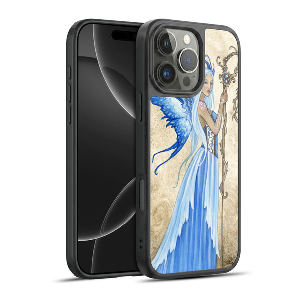 Amy Brown Elemental Series Blue Goddess Gel Armour Case For Apple iPhone 16 Pro Max