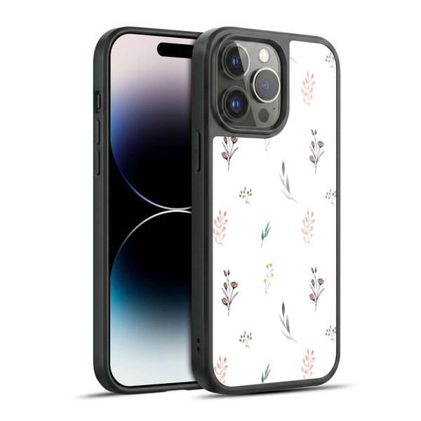 Anis Illustration Flower Pattern 2 Botanicals Gel Armour Case For Apple iPhone 14 Pro Max