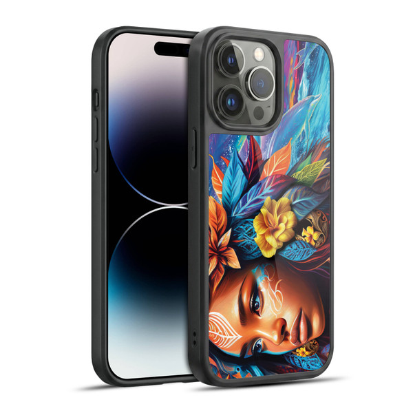 Michael David Ward Psychedelic Art Ocean Spirit Gel Armour Case For Apple iPhone 14 Pro Max