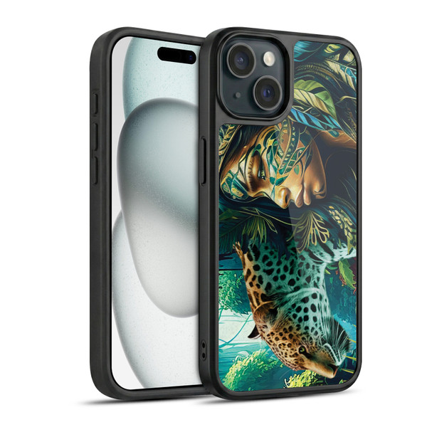 Michael David Ward Psychedelic Art Spirit Gel Armour Case For Apple iPhone 15
