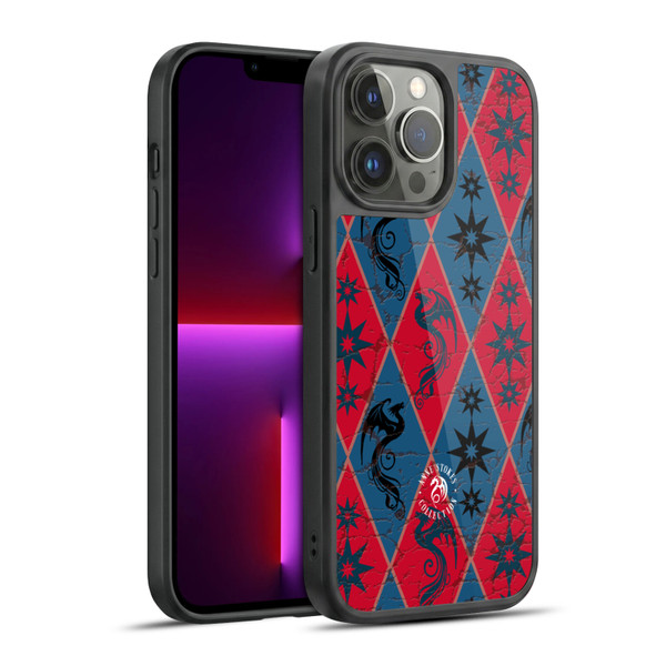 Anne Stokes Fire Tribal Heraldry Gel Armour Case For Apple iPhone 13 Pro Max