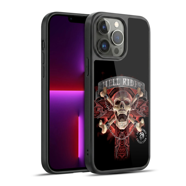 Anne Stokes Fire Tribal Hell Rider Gel Armour Case For Apple iPhone 13 Pro Max