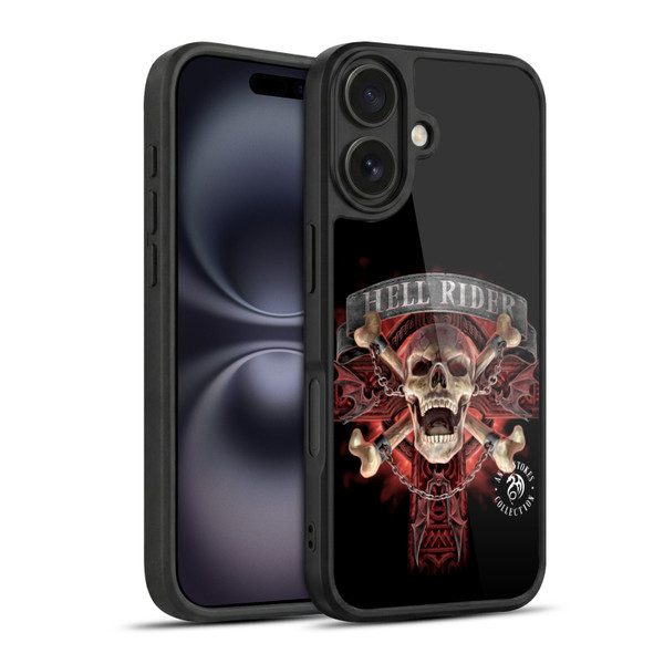 Anne Stokes Fire Tribal Hell Rider Gel Armour Case For Apple iPhone 16