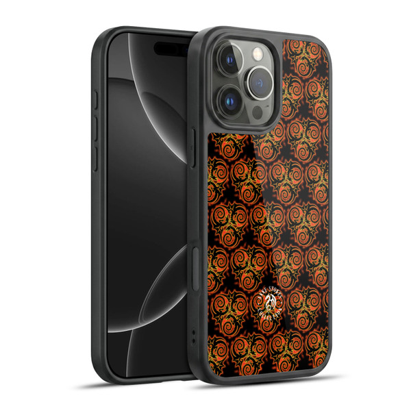 Anne Stokes Fire Tribal Triple Dragon Pattern Gel Armour Case For Apple iPhone 16 Pro Max