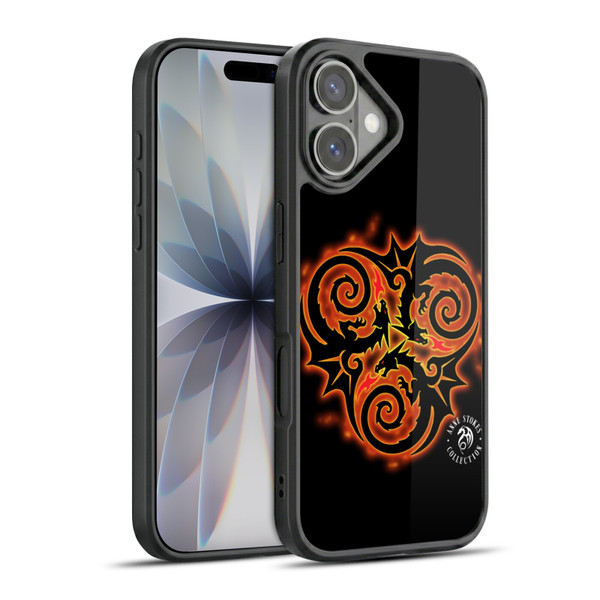 Anne Stokes Fire Tribal Triple Dragon Gel Armour Case For Apple iPhone 17