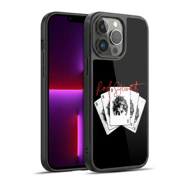 Rod Stewart Art Poker Hand Gel Armour Case For Apple iPhone 13 Pro Max