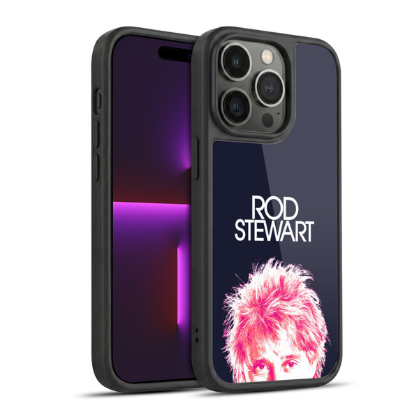 Rod Stewart Art Neon Gel Armour Case For Apple iPhone 14 Pro