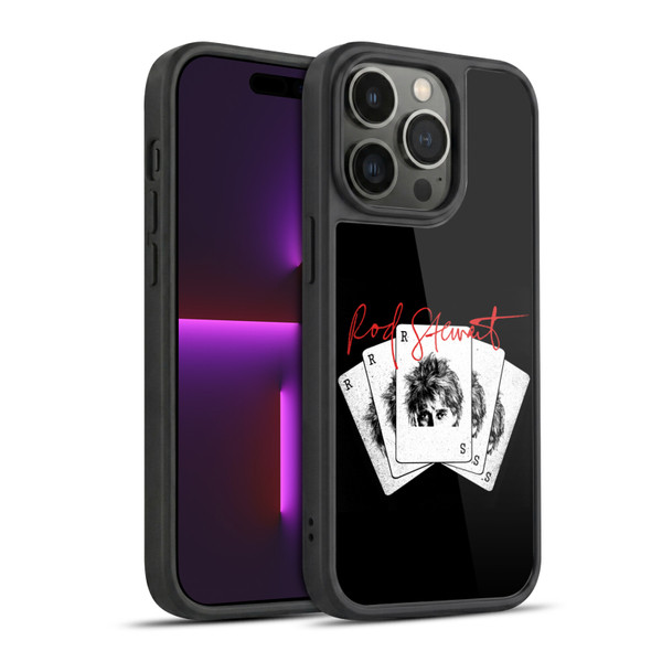 Rod Stewart Art Poker Hand Gel Armour Case For Apple iPhone 14 Pro